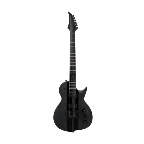 Solar GC1.6T-RSB Electric guitar Black Racing Stripes - Black