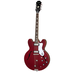Epiphone Riviera Semi-Hollow Electric Guitar - Sparkling Burgundy | Melodica Music Store Dubai