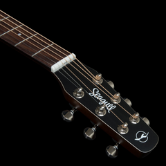 Seagull S6 Classic Black A/E - Acoustic-Electric