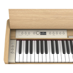 Roland F701 Digital Piano – Light Oak