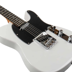 Bamboo ZYCAST Telecaster Electric Guitar with Bag – White
