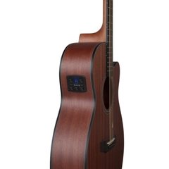 Bamboo GA-40 Mahogany E-Acoustic Guitar with Bag