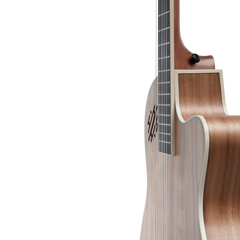 Bamboo GC-39 Koa Slim Classical Guitar with EQ and Bag