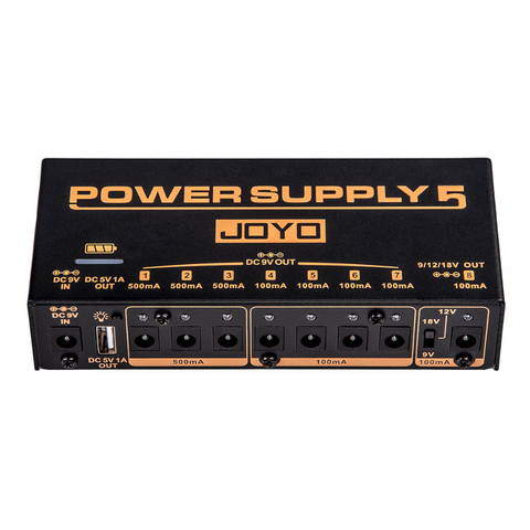 JOYO JP-05 Rechargeable Guitar Pedal Power Supply