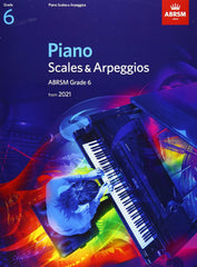 ABRSM Piano Scales & Arpeggio Grade 6 | Melodica Music Store Dubai