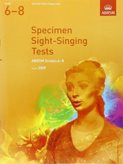 ABRSM Singing Specimen Sight Reading Test Gr.6-8 | Melodica Music Store Dubai