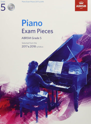 ABRSM Piano Exam Pieces Gr.5 2017-18 with CD