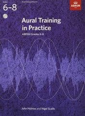 ABRSM Aural Training in Practice Gr. 6-8 W/CD - Guitar Books | Melodica Music Store Dubai