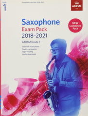 ABRSM Saxophone Exam Pack Gr. 1 - 2018-21 | Melodica Music Store Dubai