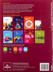ABRSM Piano Exam Pieces Grade 5 2021-2022 back cover and support materials