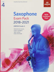 ABRSM Saxophone Exam Pack Gr. 4 - 2018-21 | Melodica Music Store Dubai