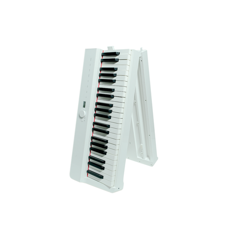 Steiner FP-88PRO Folding Portable Keyboard - White