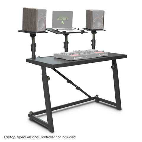 Gravity FDJT 01 Professional DJ Desk / Workstation Table