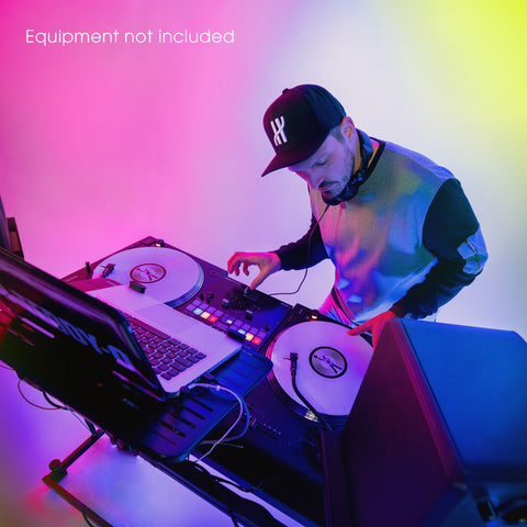 Gravity FDJT 01 Professional DJ Desk / Workstation Table
