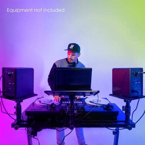 Gravity FDJT 01 Professional DJ Desk / Workstation Table