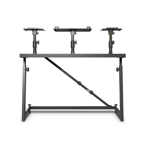 Gravity FDJT 01 Professional DJ Desk / Workstation Table