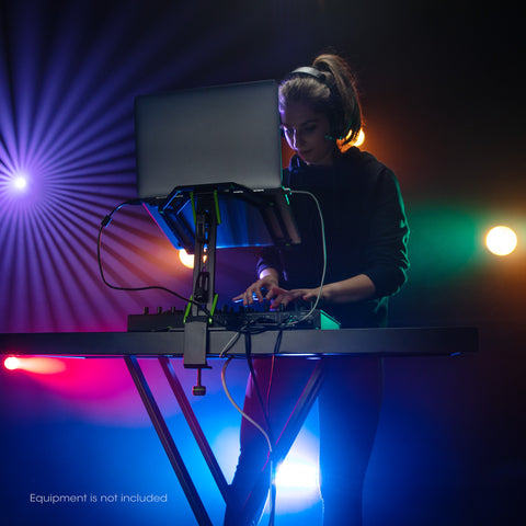 Gravity KSX 2 RD Set Double X-Form Keyboard Stand & Rapid Desk
