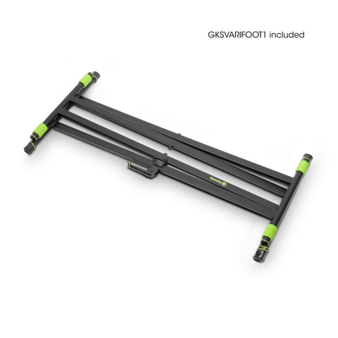 Gravity KSX 2 RD Set Double X-Form Keyboard Stand & Rapid Desk