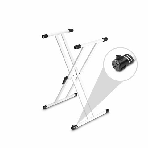 Gravity KSX 2 W Double X-Form Keyboard Stand White