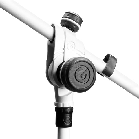 Gravity MS 4322 W Microphone Stand 2-Point Telescopic Boom white