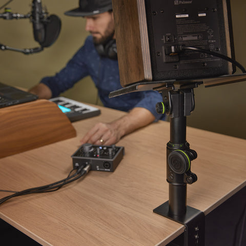 Gravity SP 3102 TM Studio Monitor Stand with Table Clamp