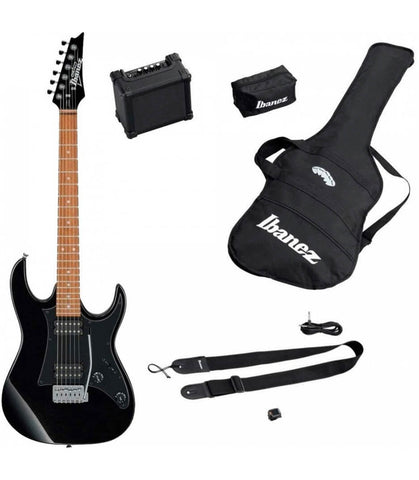 Ibanez IJRX20U-BKN Jumpstart Electric Guitar Pack - Black Night