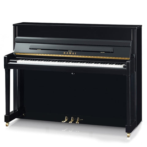 Kawai K-18 AT Silent system Upright Piano - Black (Renewed)