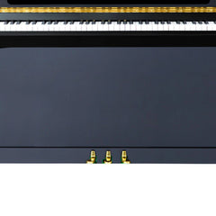 Steiner HU-110E Upright Piano – Black