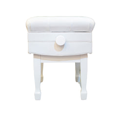 Steiner TN-QD-4HX Adjustable Piano Bench - White