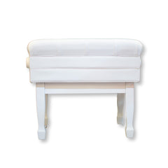 Steiner TN-QD-4HX Adjustable Piano Bench - White