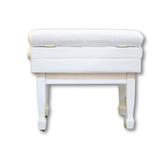 Steiner TN-QD-4HX Adjustable Piano Bench - White