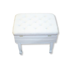 Steiner TN-QD-4HX Adjustable Piano Bench - White
