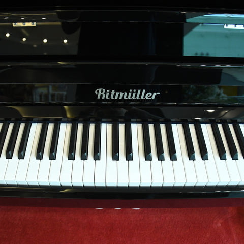 Ritmuller  RS-118  Upright Piano -  Black