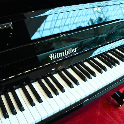 Ritmuller  RS-118  Upright Piano -  Black