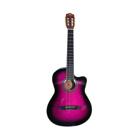 Steiner CG36C Classical Guitar 4/4 – Purple Burst