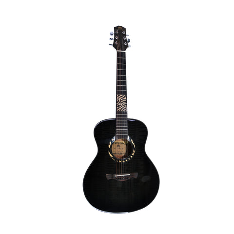 Steiner AGM-12 Acoustic Guitar 3/4 - Black