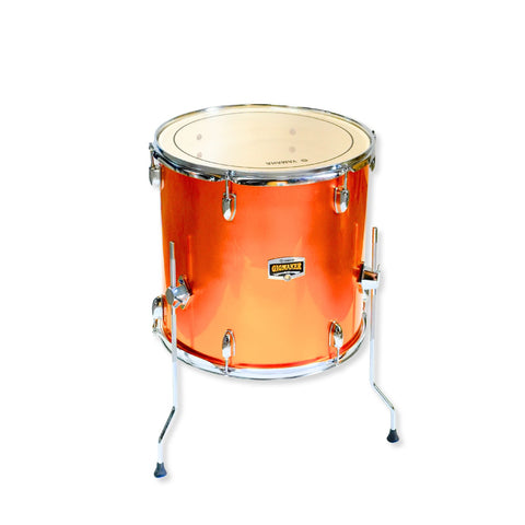 Yamaha 5-Piece Acoustic Drum Kit - Orange Glitter Finish