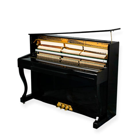 Heinrich Upright Piano HN-110E – Polished Black