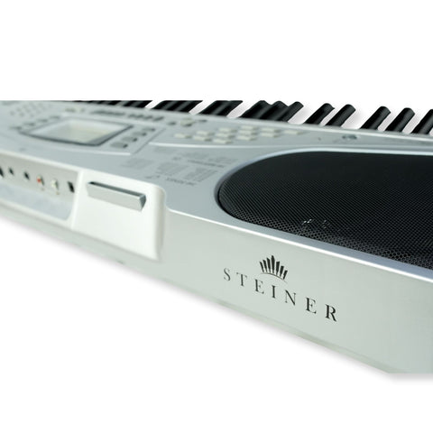 Steiner SK-250 Electronic Keyboard – Silver Finish