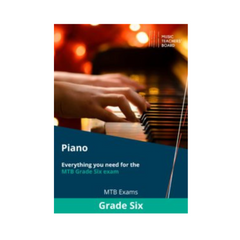 MTB Piano Grade 6 exam Handbook | Melodica Music Store Dubai