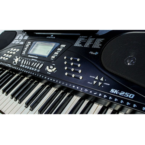 Steiner SK-250 Arranger Keyboard – Black