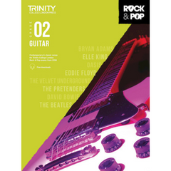 Trinity Rock & Pop Guitar - Grade 2 (2018-2023) | Melodica Music Store Dubai
