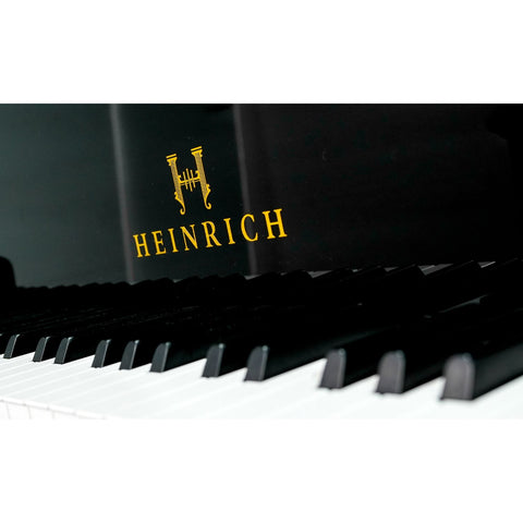 Heinrich HN-125E Upright Piano - Black