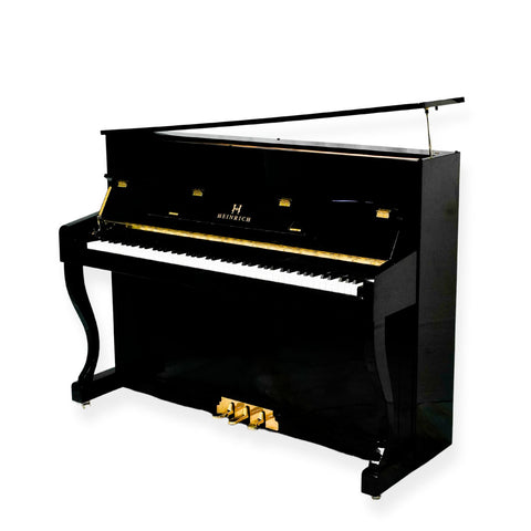 Heinrich Upright Piano HN-110E – Polished Black