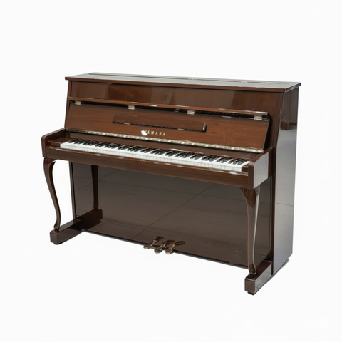 Yamaha L102 Upright Piano – Walnut (Reconditioned)