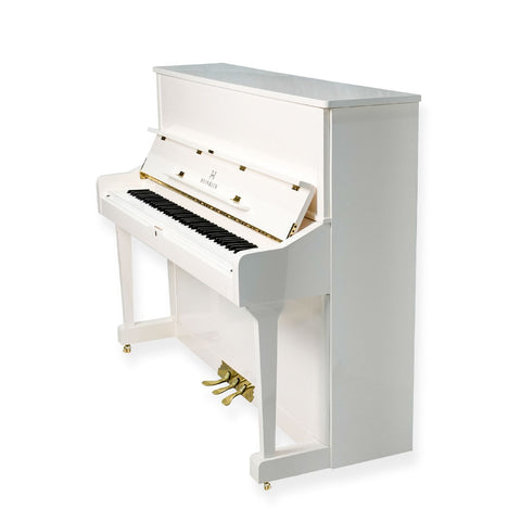 Heinrich Upright Piano HUP-121W – High Gloss White