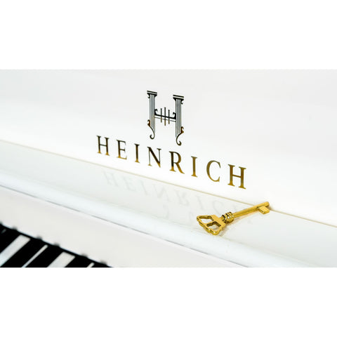 Heinrich Upright Piano HUP-121W – High Gloss White