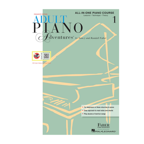 Adult Piano Adventures® All-In-One Course – Book 1