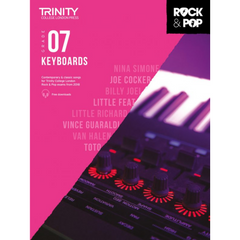 Trinity Rock & Pop Keyboards - Grade 7 (2018-2023) | Melodica Music Store Dubai