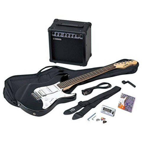 Yamaha Electric Guitar Package, Black - EG112GPII  H 02